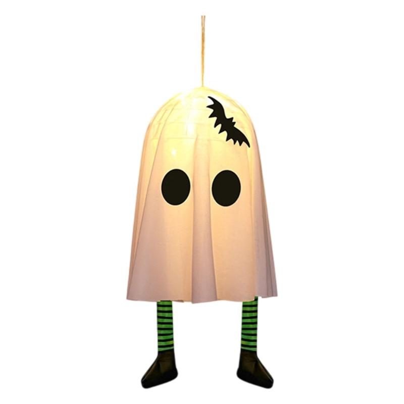 Glowing Halloween Specter Ornament Light Decorative Hanging Decoration With LED For Eerie Party Home Decoration