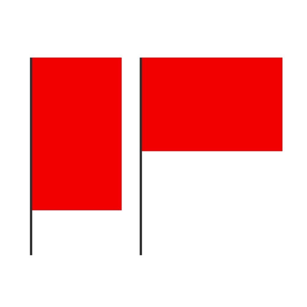 10Pcs 5 Color Decorative Flag Lightweight Flag Banner New Vertical Flag  Outdoor