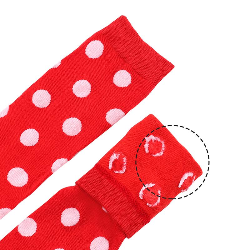 Thigh High Sock Women Dot Stockings Ladies Kawaii Funny Girls Long Over Above Knee Sock Cosplay Christmas