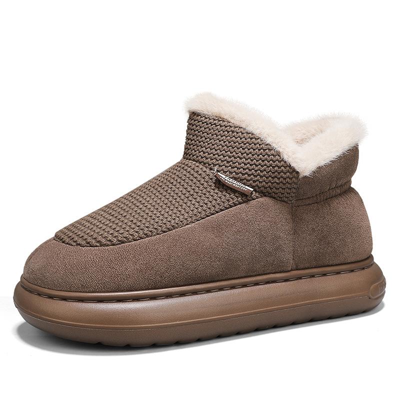 

Short cotton boots winter new retro warm snow boots men s outdoor piled thickened casual platform cotton shoes 44
