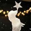 Christmas Tree Finishing Touch Metal Dog Topper 11.81 Inch Cute Dachshund Topper Pet Ornament with Star Holiday Decoration Gifts for Lovers Unique