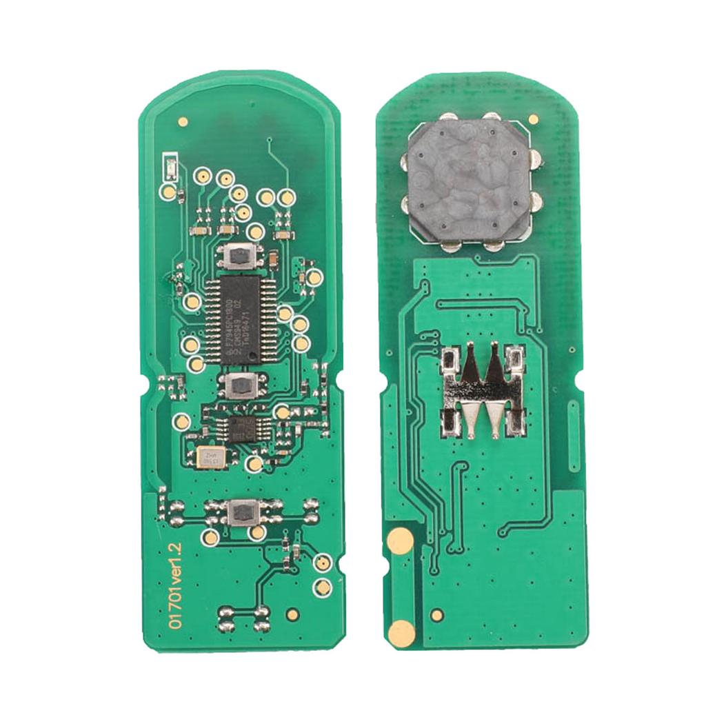 Jingyuqin 433Mhz ID49 2/3 Buttons Smart Key Fit for MAZDA CX-3 Axela CX-5 Atenza Model SKE13E-01 SKE13E-02 Car Remote Control
