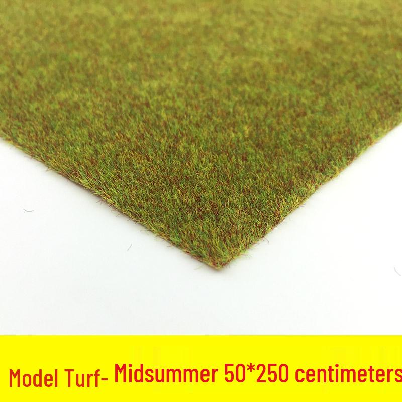 Handmade Architectural Model Turf for Outdoor Lawn and Grassland Models