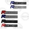 Car Front R Design Grille Hood Rear Trunk 3D Metal Sticker Emblem Badge For V90 V70 XC70 XC40 XC60 S60 S80 S90 V40 V50 V60