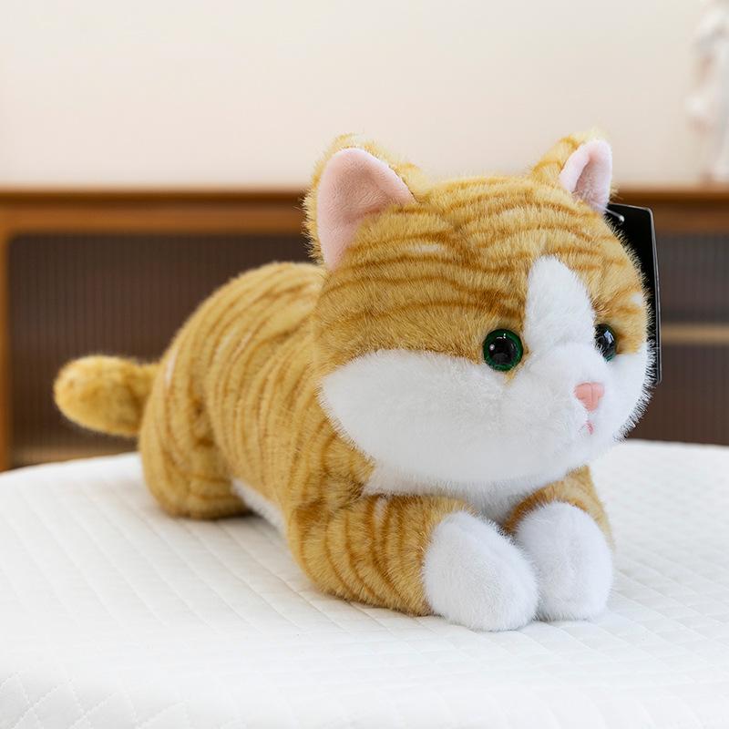 

Cute Cat Plush Toy Doll Cute Kitten Soft Pillow Hug Sleeping Doll Holiday Gift 30 cm (0.17kg)