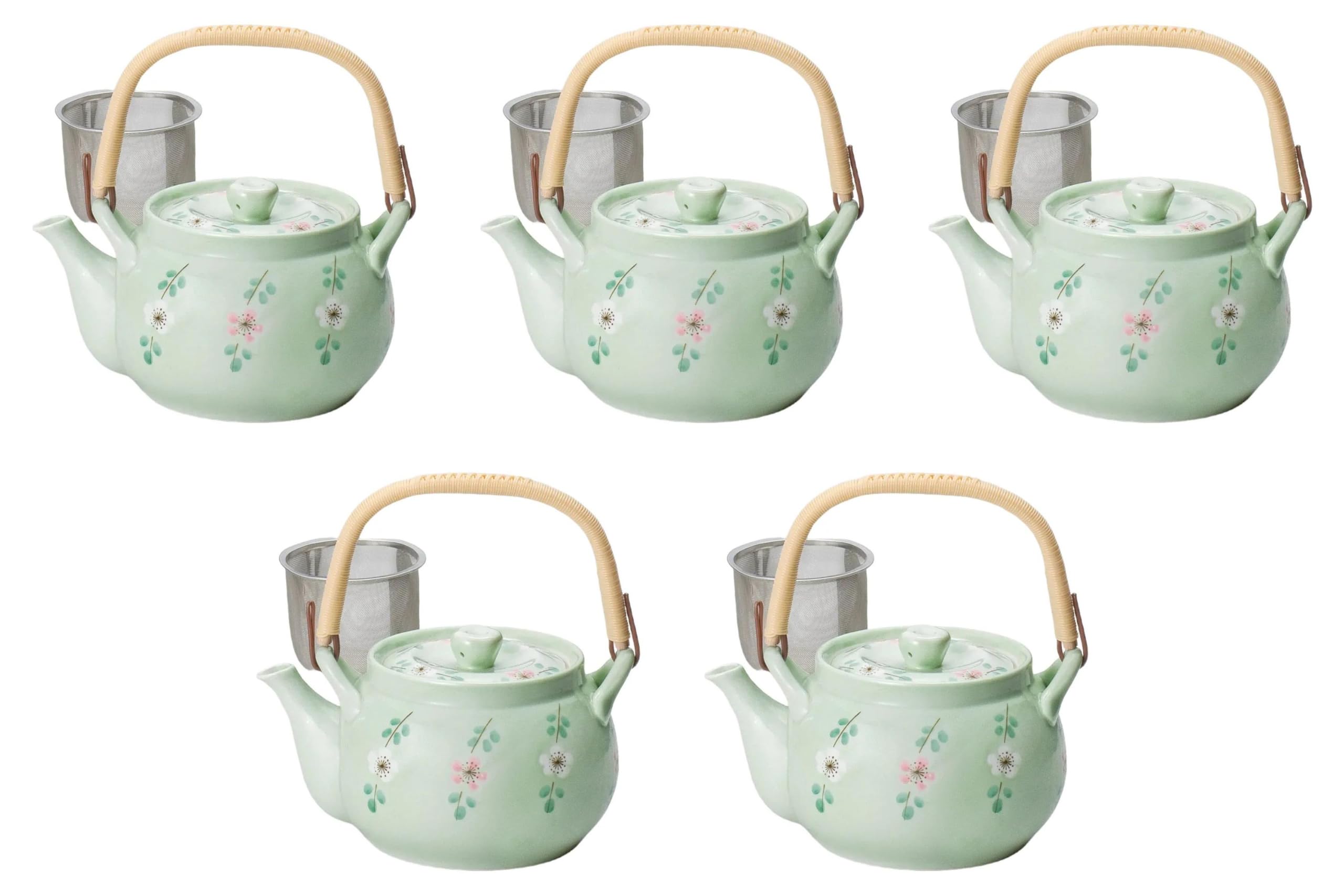 

Set of 5 Karen 8 teapots Arita ware teapots Arita ware Setomonohonpo U-shaped No. [1150cc]