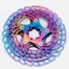 140/160/180/203mm 6 Hole Disc Brake Rotors Aluminum Alloy Floating Brake Rotors for Road Bike and Mountain Bike Part