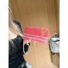 Girl group rose pink lace flower body letter suitable for apple 17promax mobile phone case iphone16/15 lanyard