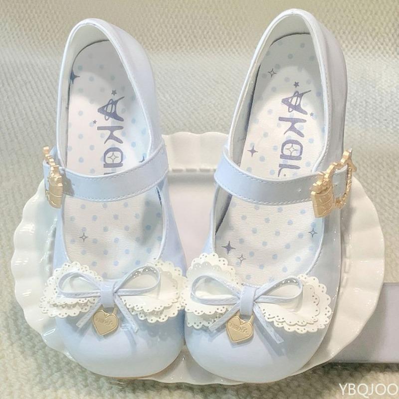 Fashion Spring new comfortable single shoe women's fashionable round toe cute anti slip wear-resistant flat bottom small leather shoes