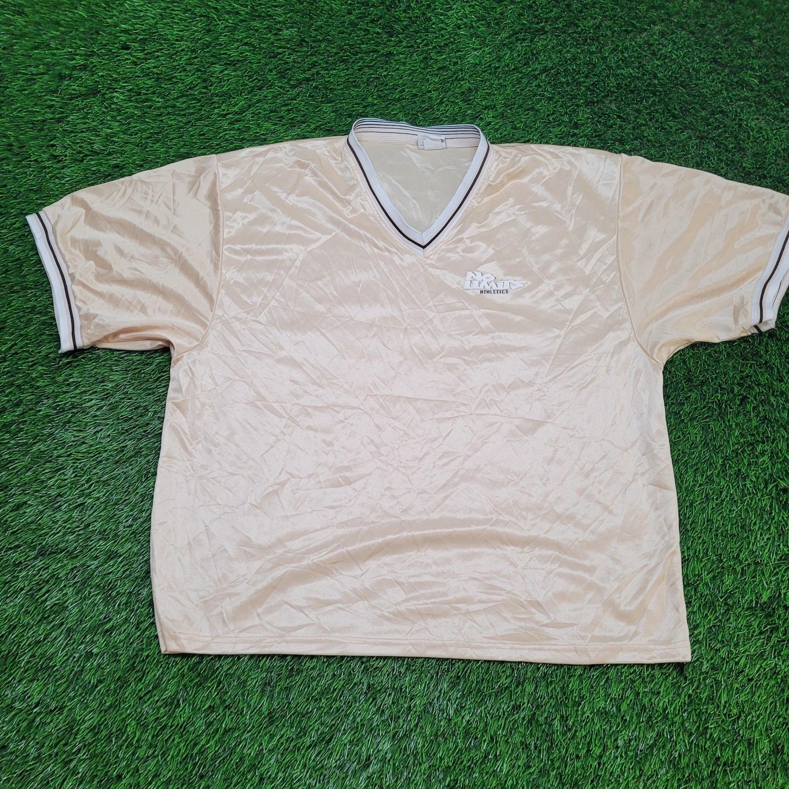 VTG 90s No Limits Shiny Satin Jersey Mens Large Boxy Fit Baggy M
