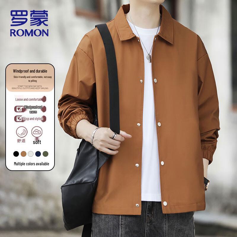 ROMON Men's Business Casual Fall Jacket