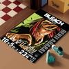 1PC Anime Figure Bleach Bathroom Mat Kids Room Bedroom Decoration Balcony Anti-Slip Doormat Living Room Welcome Rug