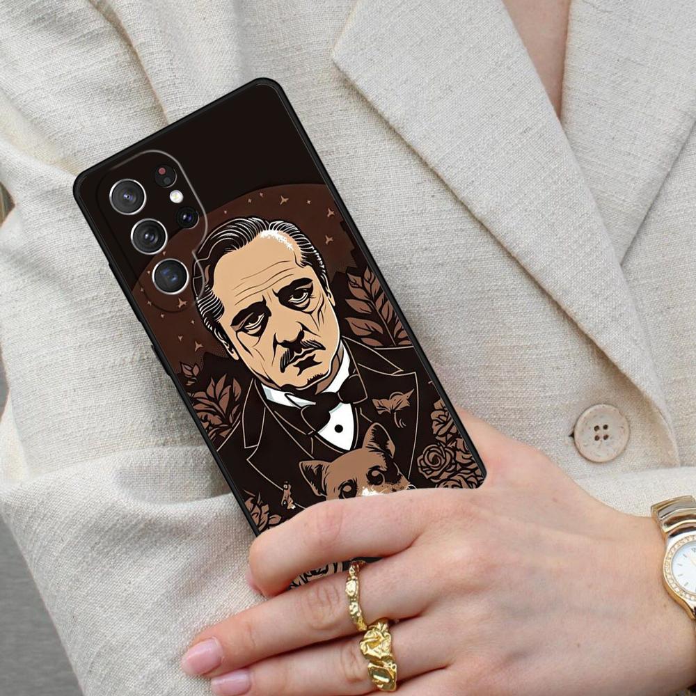 The Godfather Movie Italian Mafia Cell Phone Case for Samsung Galaxy S26 Ultra S25 S24 S23 S22 S21 S20 Note10 Cover