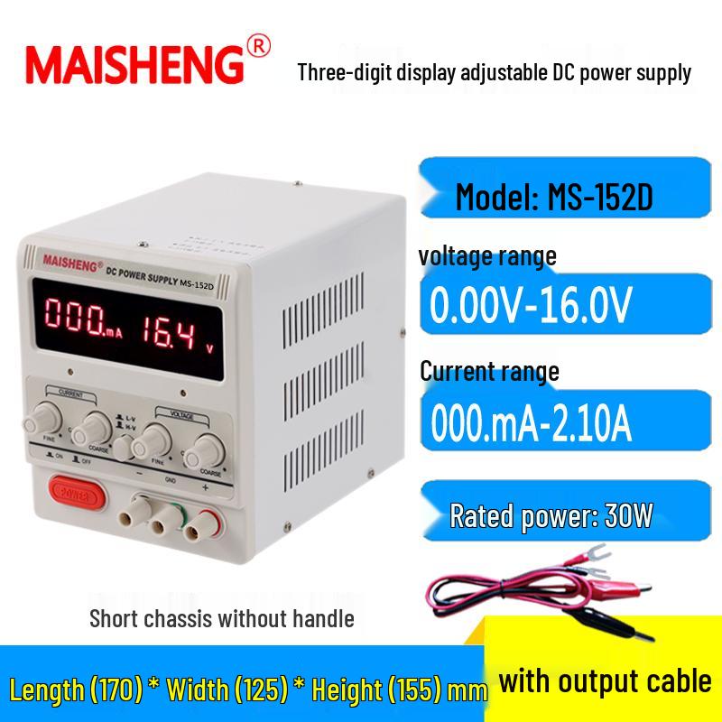 

Регульований по напрузі Цифровий дисплей Блок живлення AC до DC (220В до 12В/24В/36В/48В/60В)