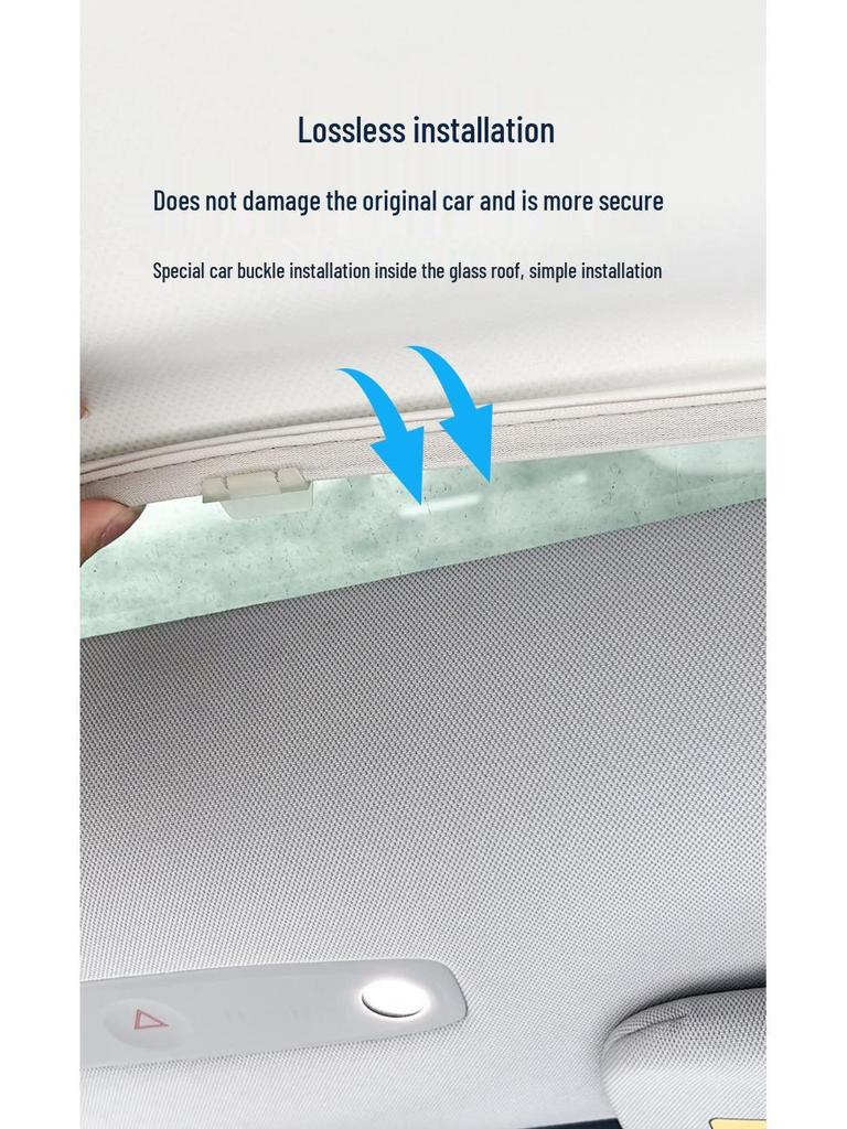2024 Chery Xingji Era ET Sunroof Sunshade: Heat Insulation & Sun Protection Car Roof Canopy Accessories