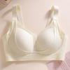 Plus Size Women Seamless Thin Adjustable Minimizer Bra For Large Bust