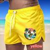BBK-87 Summer New Men's Quick-Drying Swim Trunks Sports Pants Swimwear Beach Shorts Jogging Shorts Sports Creative Basketball Print