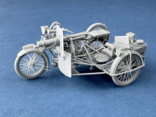 Copperstate Models 1/32 Vickers-Clynow MK.IV Motorcycle 3D Printer Kit COPB32003 (Military Vehicle)