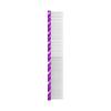 19cm/7.48in Pet Dog Comb Bright Multi-Colored Stripe Grooming Comb Stainless Steel Straight Comb For Dog Cat Grooming Toolts