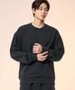 XEXYMIX Small Letter Sweatshirt Dark Grey Xmmmt01J1