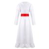 White Cotton Annabelle Cosplay Dress For Women Scary Halloween Costume Perfect For Stage Use