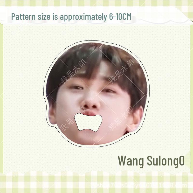 Wang Sulong Akryl Konsertstil Rolig Stor Mun Magnetisk Flasköppnare Magnet