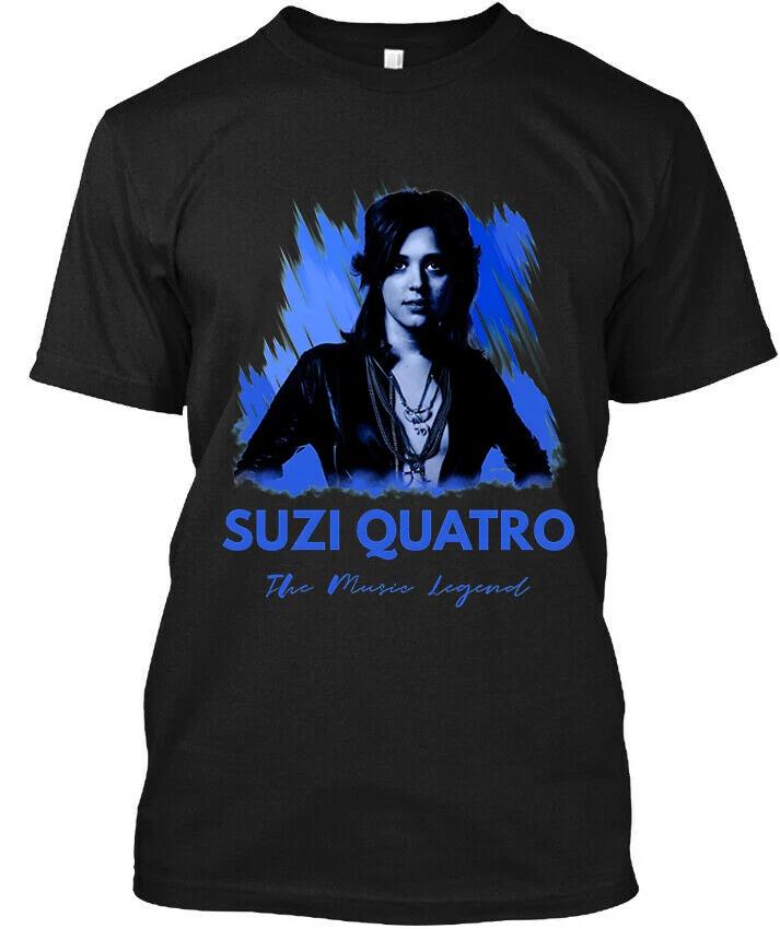 Men s and Women s T-shirts Limited New Popular Suzi Quatro American Music Legend Graphic Logo T-Shirt S-4XL S