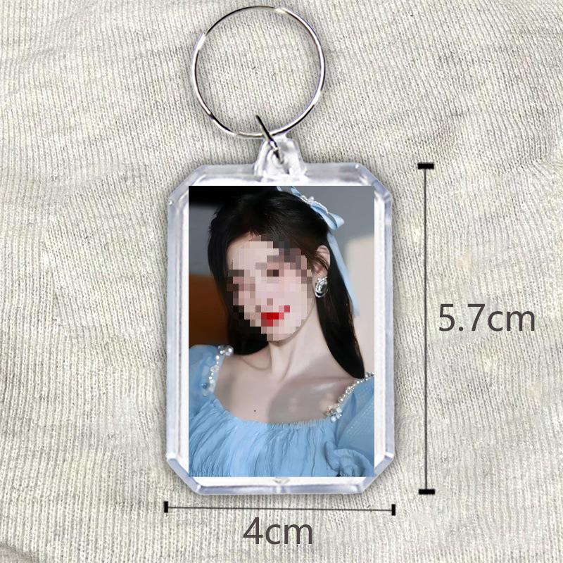 Ju Jingyi Double-Sided Acrylic Keychain & Backpack Charm