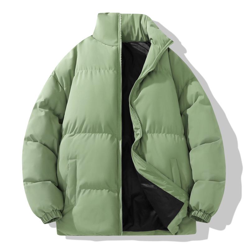 Men's Shiny Hooded Down Cotton Winter Jacket – Thick, Trendy, Short, Plus Size Available