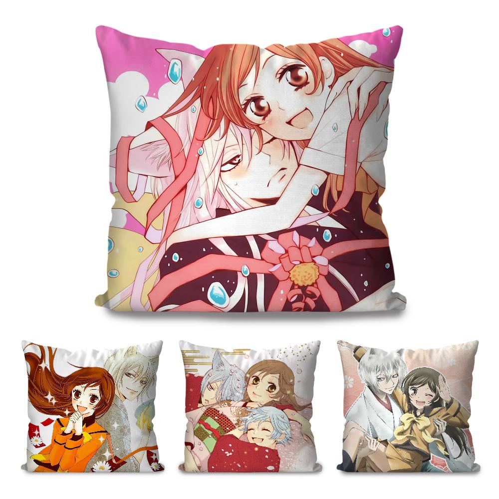 Kamisama Love Anime Pillow Case Square Pillow Bedroom Sofa Leisure Comfort Cushion Car Living Room Home Decoration 40X40