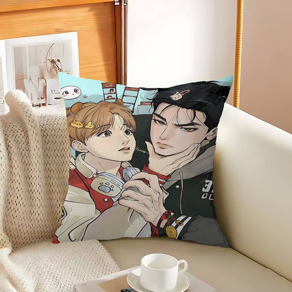 Comic Low Tide In Twilight Decorative Room Aesthetics Pillow Case Home Decor Bedroom Sofa Bed Couch Pillow Cover 45x45
