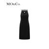 MO&Co. Embroidered Velvet Cami Dress