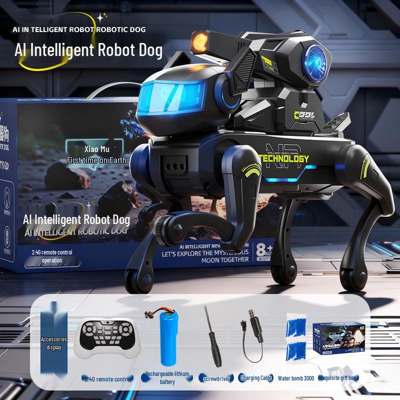 Children's Educational AI Robot Dog: Voice & App Controlled Mechanical Toy