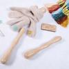 Wooden Repair Set with Darning Stick for Easy Mending of Gloves Socks and Knitting Fabrics