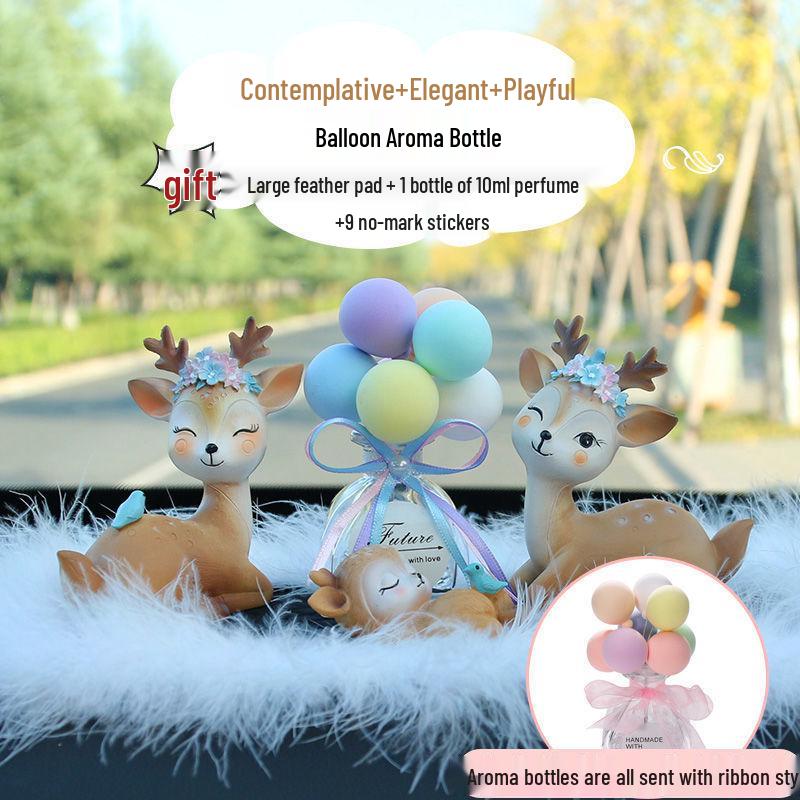 Deer Car Ornament: Stylish and Unique Interior Decoration for Men and Women