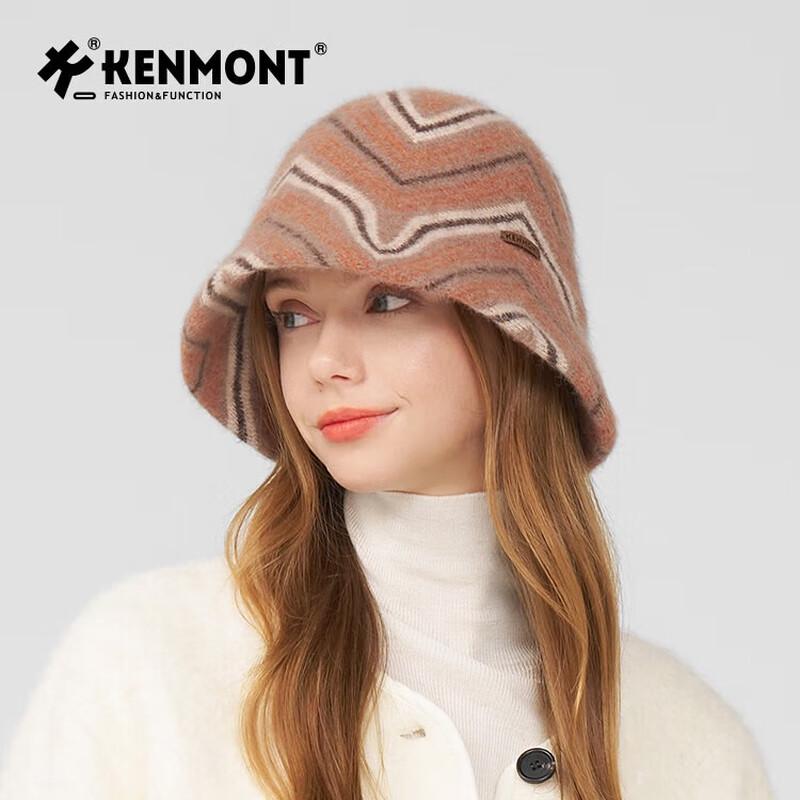 Женская фетровая шляпа-ведро Kenmont One Size