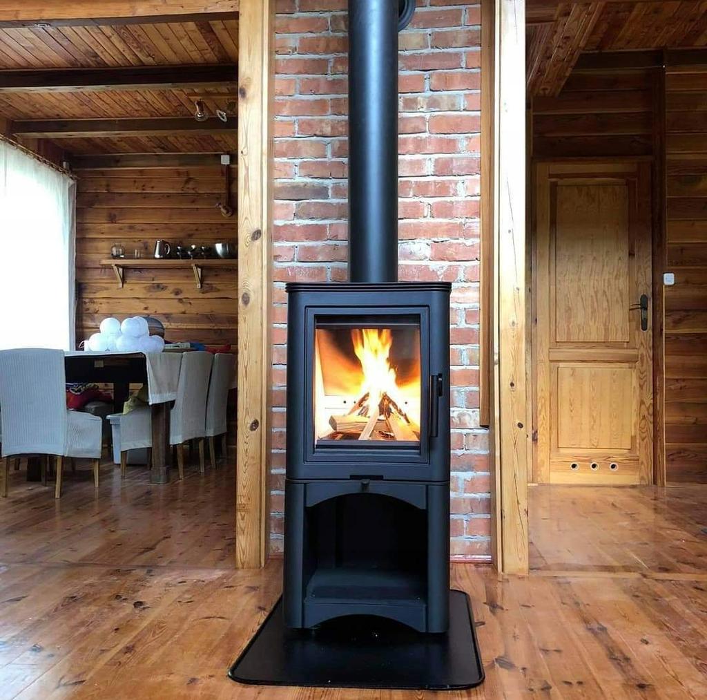 Wood Burning Steel Stove KRATKI K5 Ø 150 7 kW