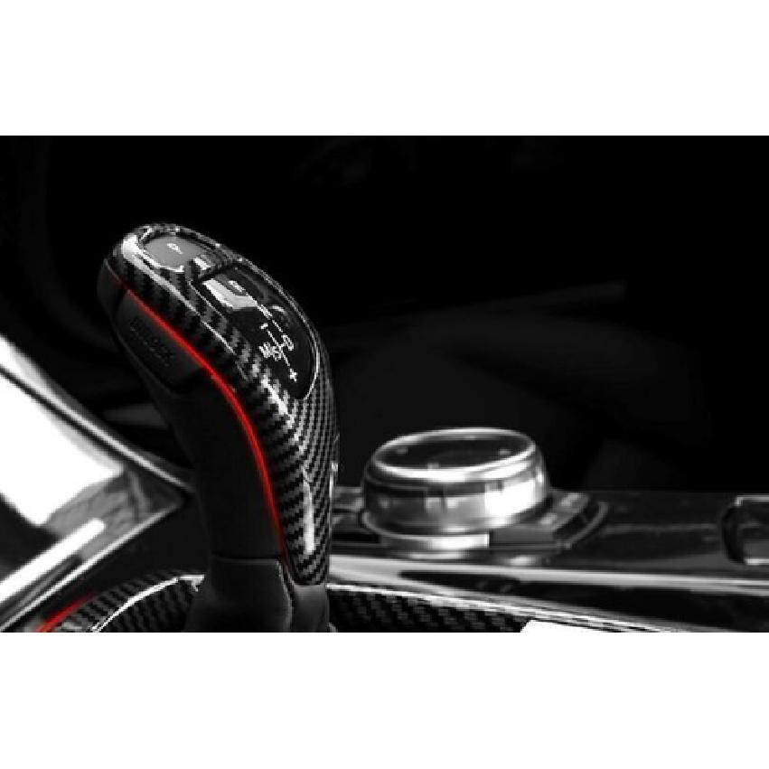 For BMW X3 F25 X4 F26 2011-2018 Carbon Fiber Center Console Gearbox Shifter Knob
