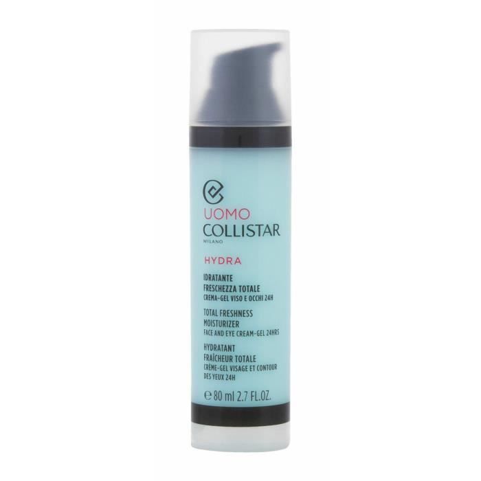 Crème Hydratante Fraîcheur Totale Uomo Pour Le Visage Et Les Yeux - Collistar - 80ml - Gel