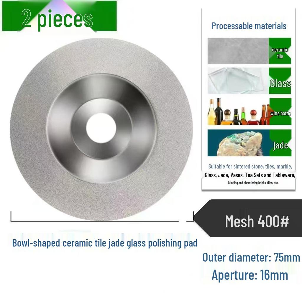 Mini 76mm (3") Angle Grinder Blade: Metal Grinding & Polishing Disc, Cutting Wheel 10mm Arbor.