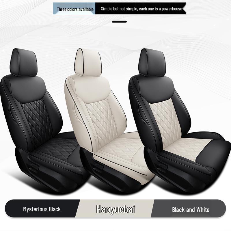 Wuling Xingchen Leather Seat Cover - All-Season, Full-Surround, Universal Fit for 5 Seats