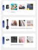 Wireless Portable Car & Household Vacuum Cleaner with Blowing and Suction, Multifunctional Inflator Pump