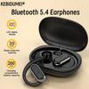 Sports Bluetooth Wireless Headphones with Mic Smart Touch IPX5 Waterproof Ear Hooks Bluetooth Earphones HiFi Stereo Music Earbuds for Running/Workout