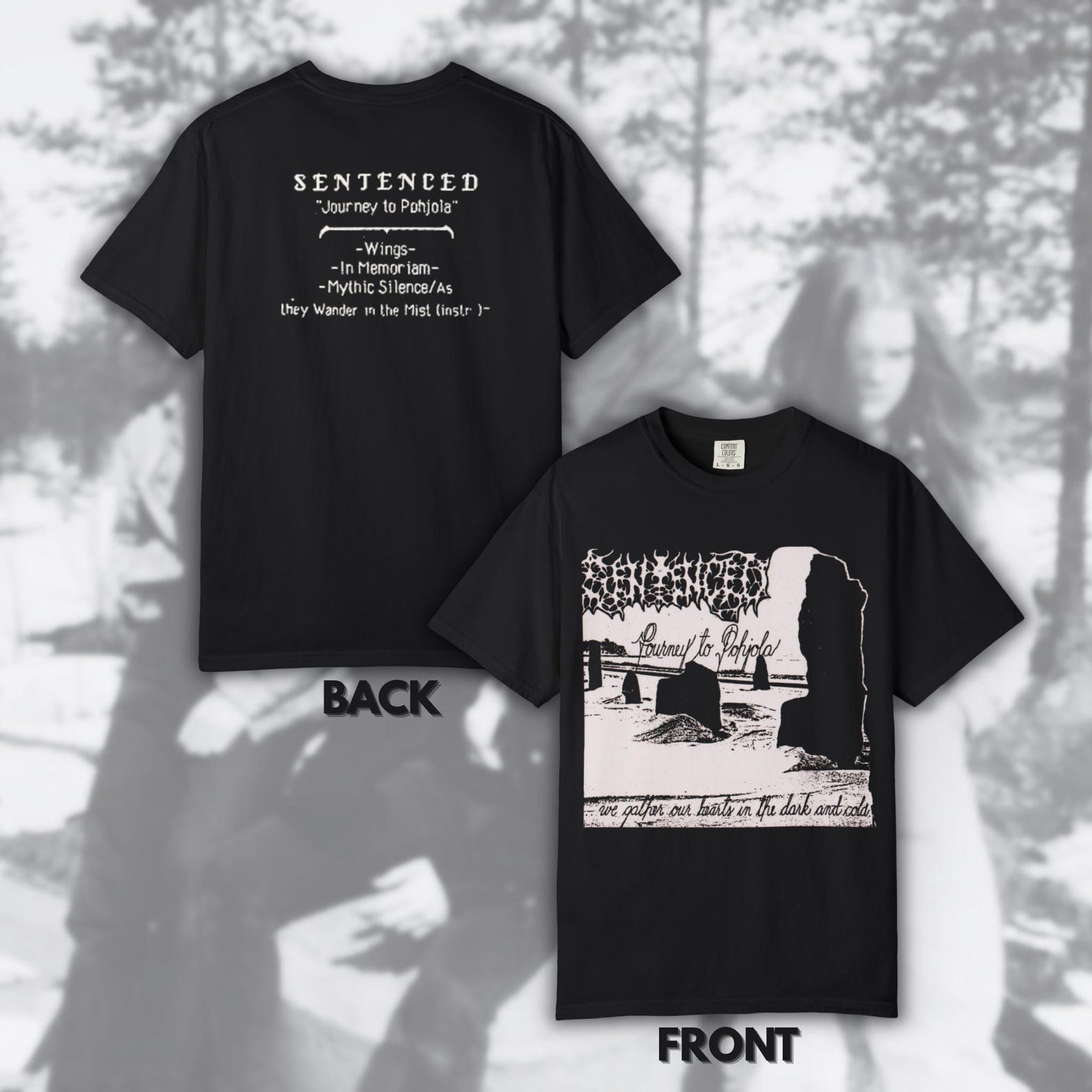 Sentenced - Journey To Pohjola | Size- S, M, L, XL, 2-4 XL XL