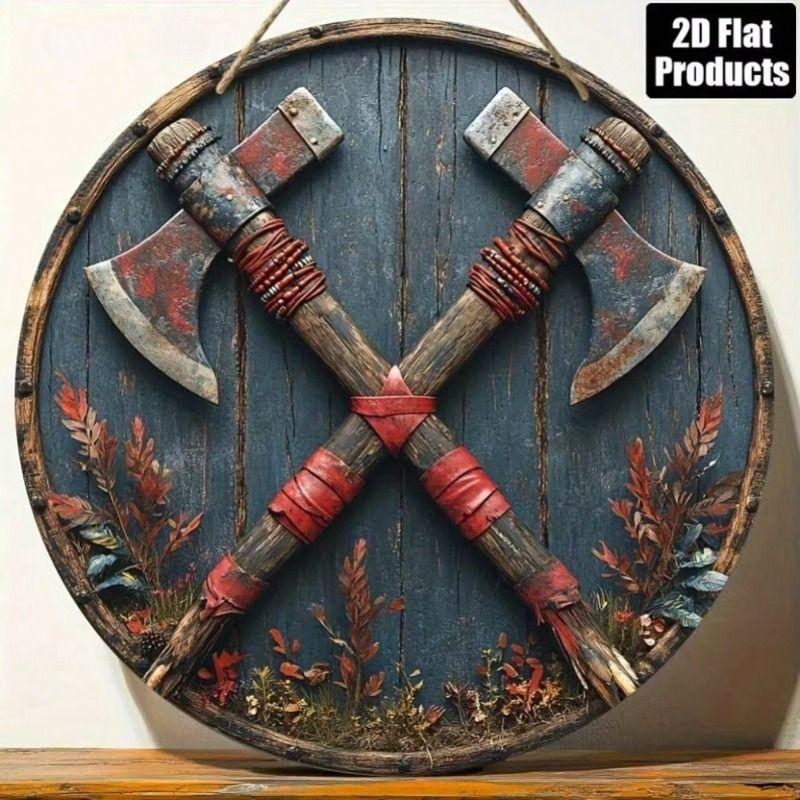 Decorative Metal Wall Art Sign 20x20 cm Home Decor Tin Sign