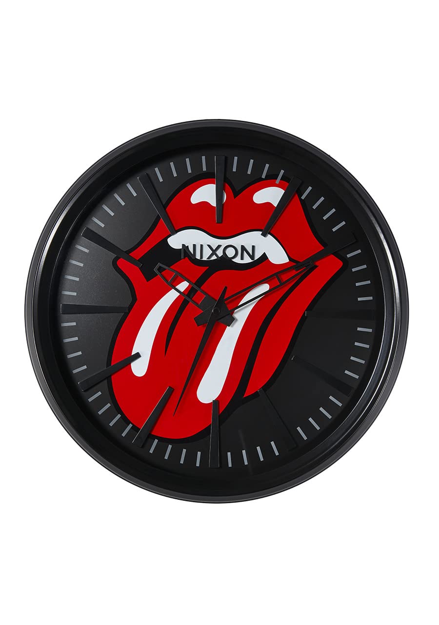 

NIXON Настенные часы SENTRY ROLLING STONES Черные/Черные [C3185-004]