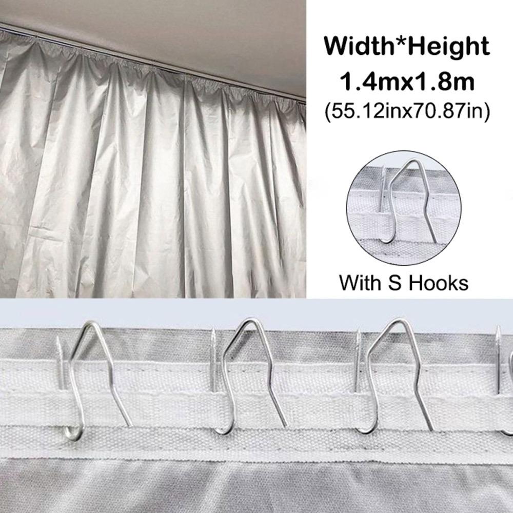 Rectangle Blackout Curtains Thickened Thermal Insulation Curtain New Privacy Drapes  Hotel Bedroom