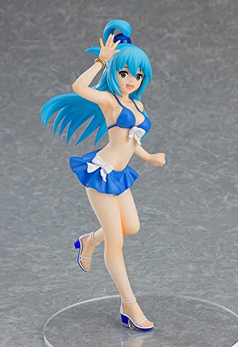 POP UP PARADA KonoSuba: Niech Bóg błogosławi ten wspaniały świat! Aqua Swimsuit Ver. Kompletna figurka malowana z tworzywa sztucznego, nieskalowana
