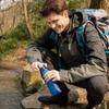 TPU Foldable Bottle Water Filter System Outdoor Portable Water Purifier  TPU Foldable Outdoor Filtered Water Bag