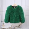 VAYLA Fashion Luxury Cropped Faux Fur Coat Women's Winter Ins Hot Fluffy Short Faux Fur Jacket Street Style Warm Outwear